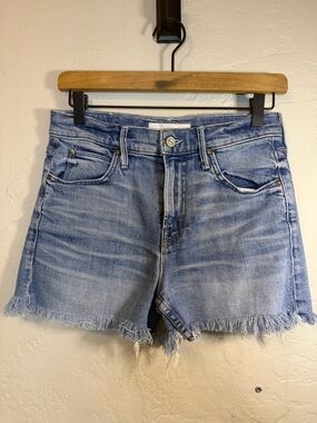 MOTHER The Dutchie Short Fray denim shorts Size 25